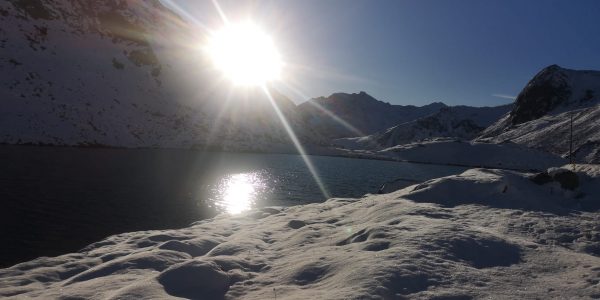 Sonnenaufgang, Natur bedeutet Gesundheit.